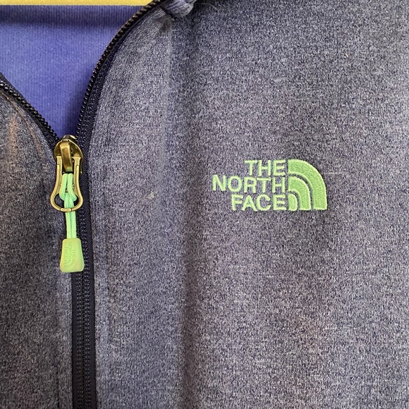 Women XL North Face Purple Jacket with Teal accents - Picture 2 of 9